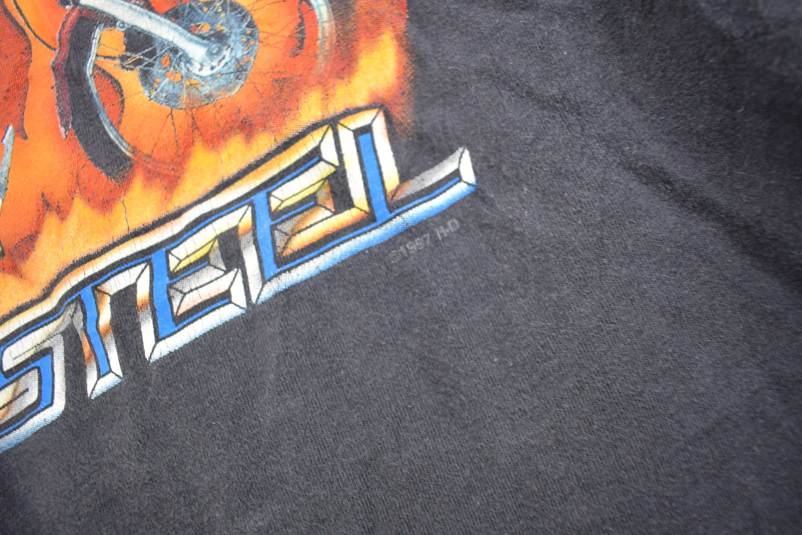 Vintage 1997 Rossiter's Harley Davidson Sarasota Florida T-Shirt