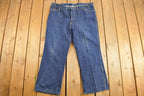 Vintage 1970s GWG Western Style Boot Jeans Size 34 x 38.5