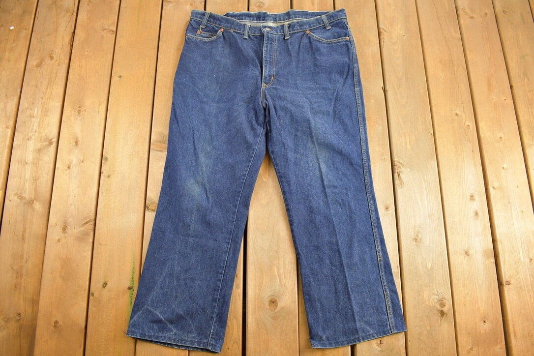 Vintage 1970s GWG Western Style Boot Jeans Size 34 x 38.5