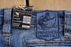 Vintage Deadstock Y2K Parasuco Flared Lowrise Cargo Jeans