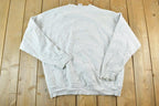 Vintage 1990s Mcdonalds Music Department New York Crewneck Sweatshirt Made In USA