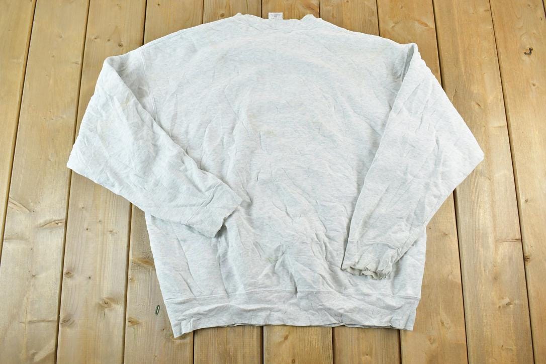 Vintage 1990s Mcdonalds Music Department New York Crewneck Sweatshirt Made In USA
