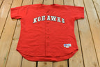 Vintage 1990s Kohawks Collegiate Russell Athletic Baseball Jersey Men's XL / Made In USA / Jersey / Baseball / 90s Sportswear