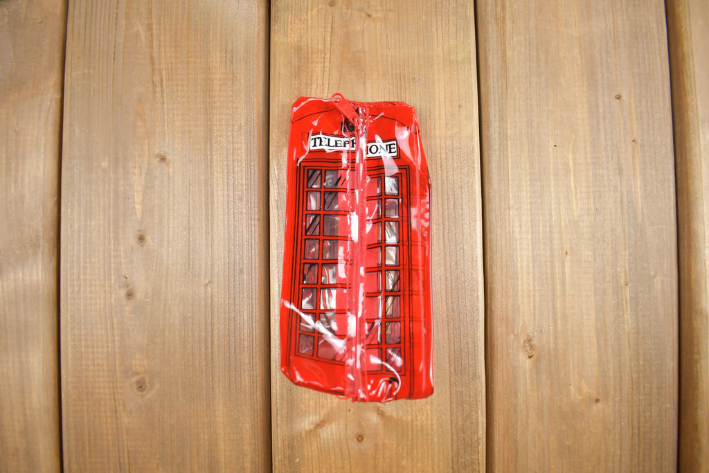 Vintage Y2K Telephone Booth Theme Mini Pouch