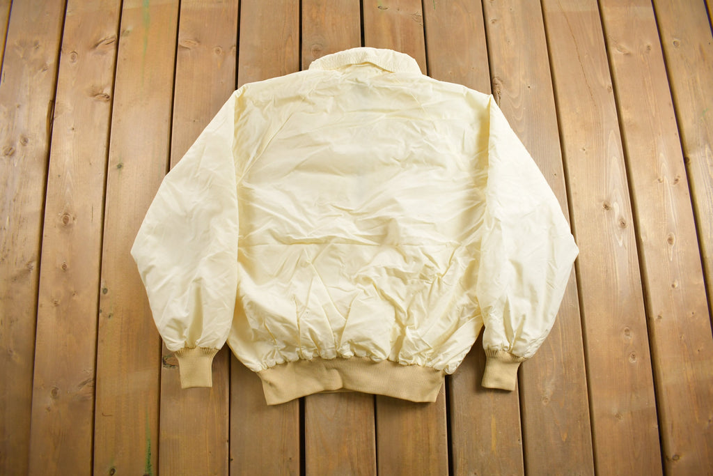 Vintage 1980s Shirley Erickson Half Zip Light Jacket