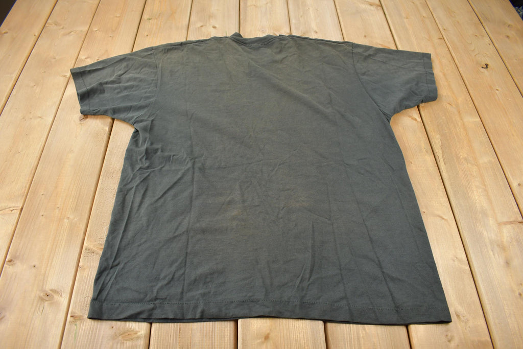 Vintage 19988 Astronaut Space Ship Single Stitch Graphic T-Shirt Made In USA