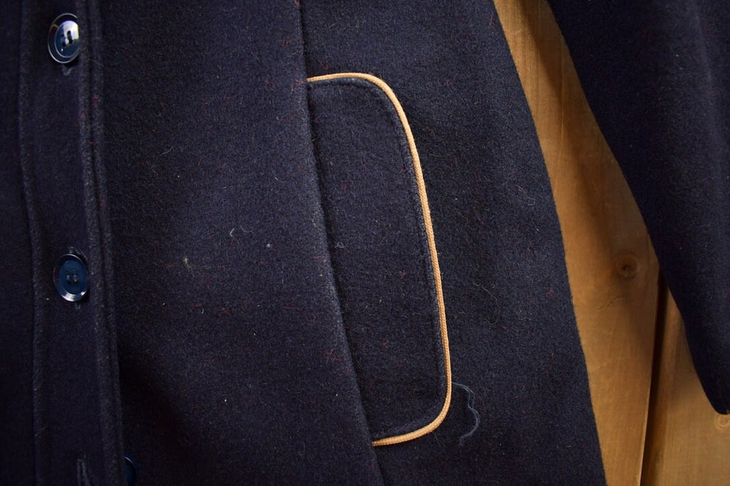 Vintage 1980s Place De La Mode Wool Coat