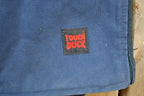 Vintage 1990s Tough Duck Distressed Work Vest Jacket Made In Canada
