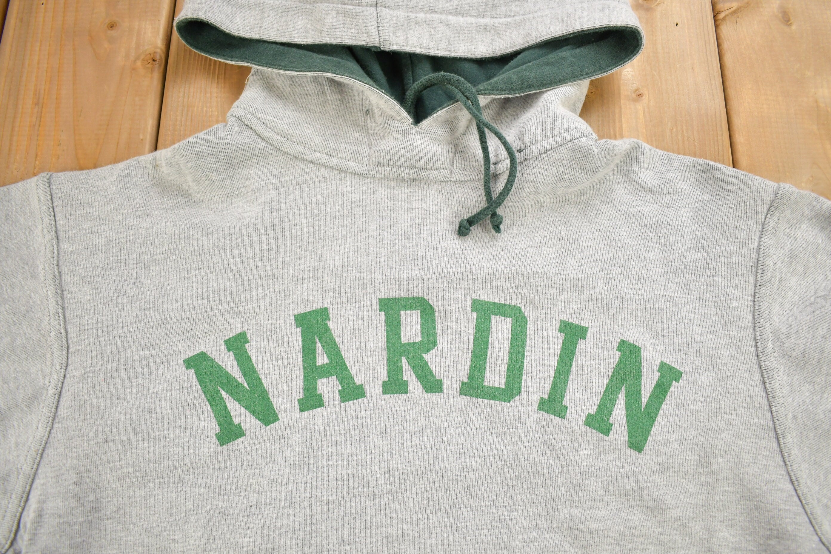 Vintage 1990s Nardin Academy Reversible Hoodie