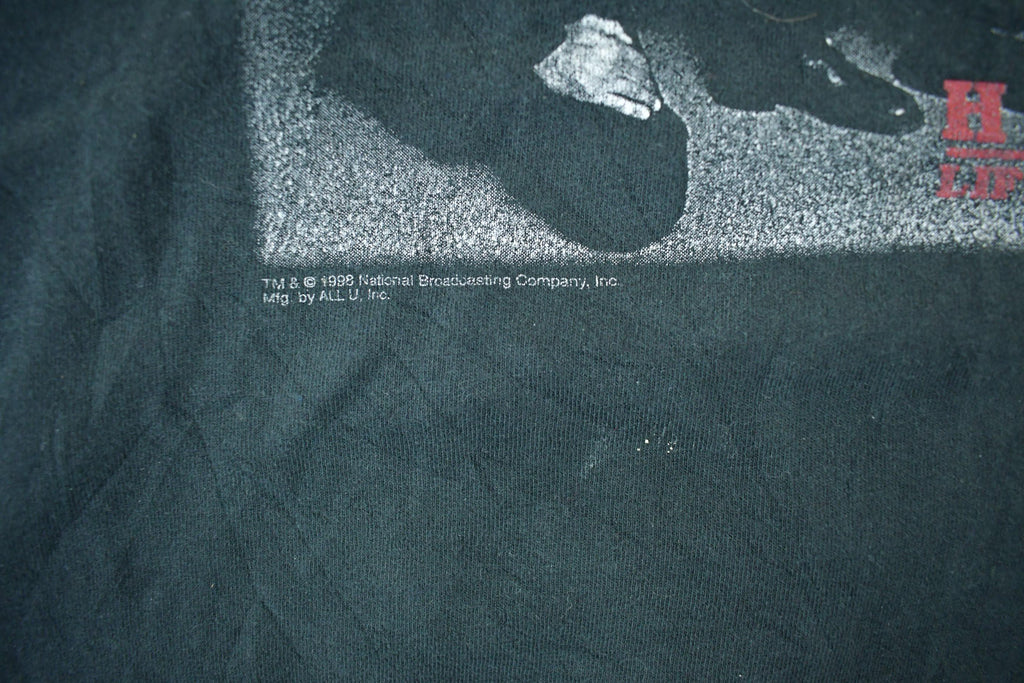 Vintage 1998 Homicide Life of the Street TV Promo T-Shirt Men's 2XL