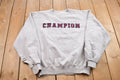 Vintage 1990s Embroidered Champion Sweatshirt  Vintage Champion  Vintage Pullover  Streetwear  Athleisure Sportswear  90s Champion