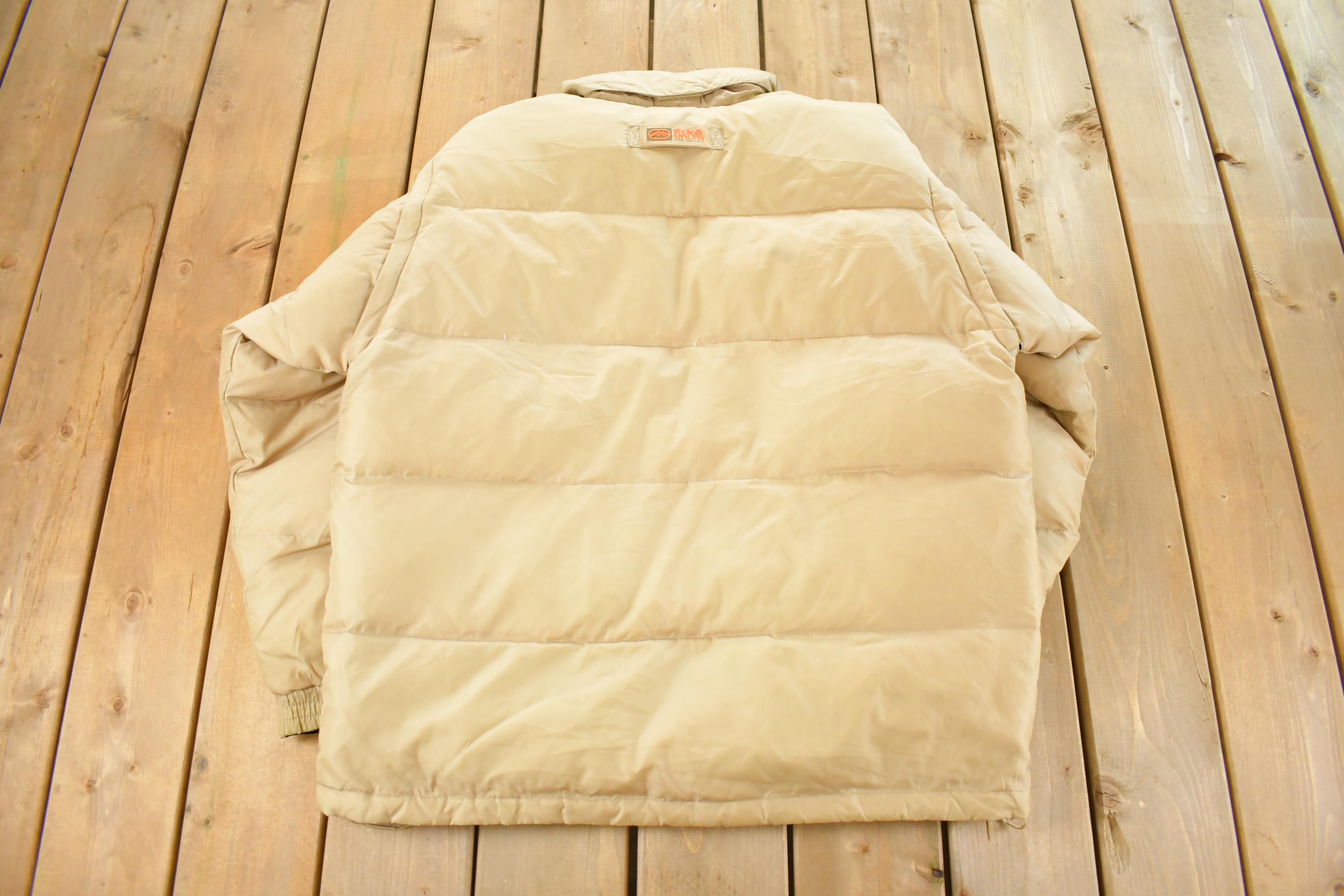 Vintage Y2K Ecko Reversible Puffer Jacket Men's XL