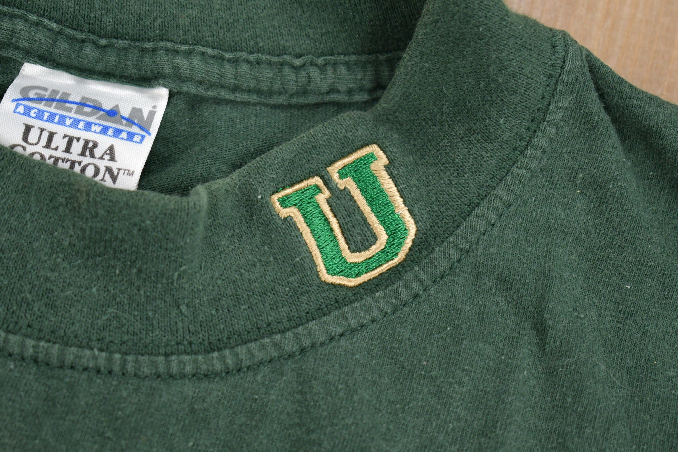 Vintage 1990s U Embroidered Crewneck Sweatshirt
