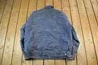 Vintage 1990s Carhartt Distressed Sun Faded Trucker Jacket Men's 3XL