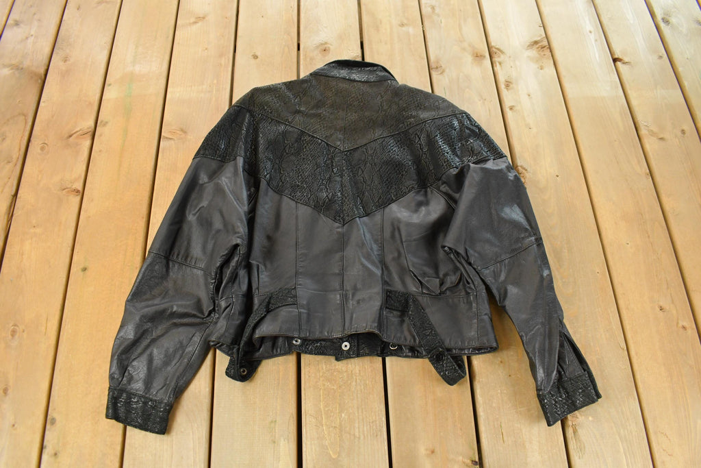 Vintage 1990s G-III Leather Western Jacket Women's Medium