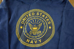 Vintage Navy Military Hoodie