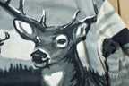 Vintage 1990s All Over Print Big Buck Deer Fleece Sweater