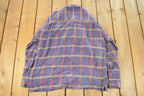 Vintage 1990s L.L. Bean Plaid Flannel Button Up Shirt Men's Large