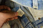 Vintage 1970s Lee Distressed Flare Denim Jeans Men's 30 x 31