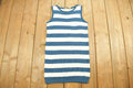 Vintage 1990s Liz Claiborne Striped Knitted Short Sleeve Vest