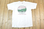 Vintage 90s Alaskan Amber Beer T-Shirt - Souvenir Vacation Tee