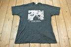 Vintage 1990s Weavers Of Speech Telephone Operator Single Stitch Graphic T-Shirt Made In Canada