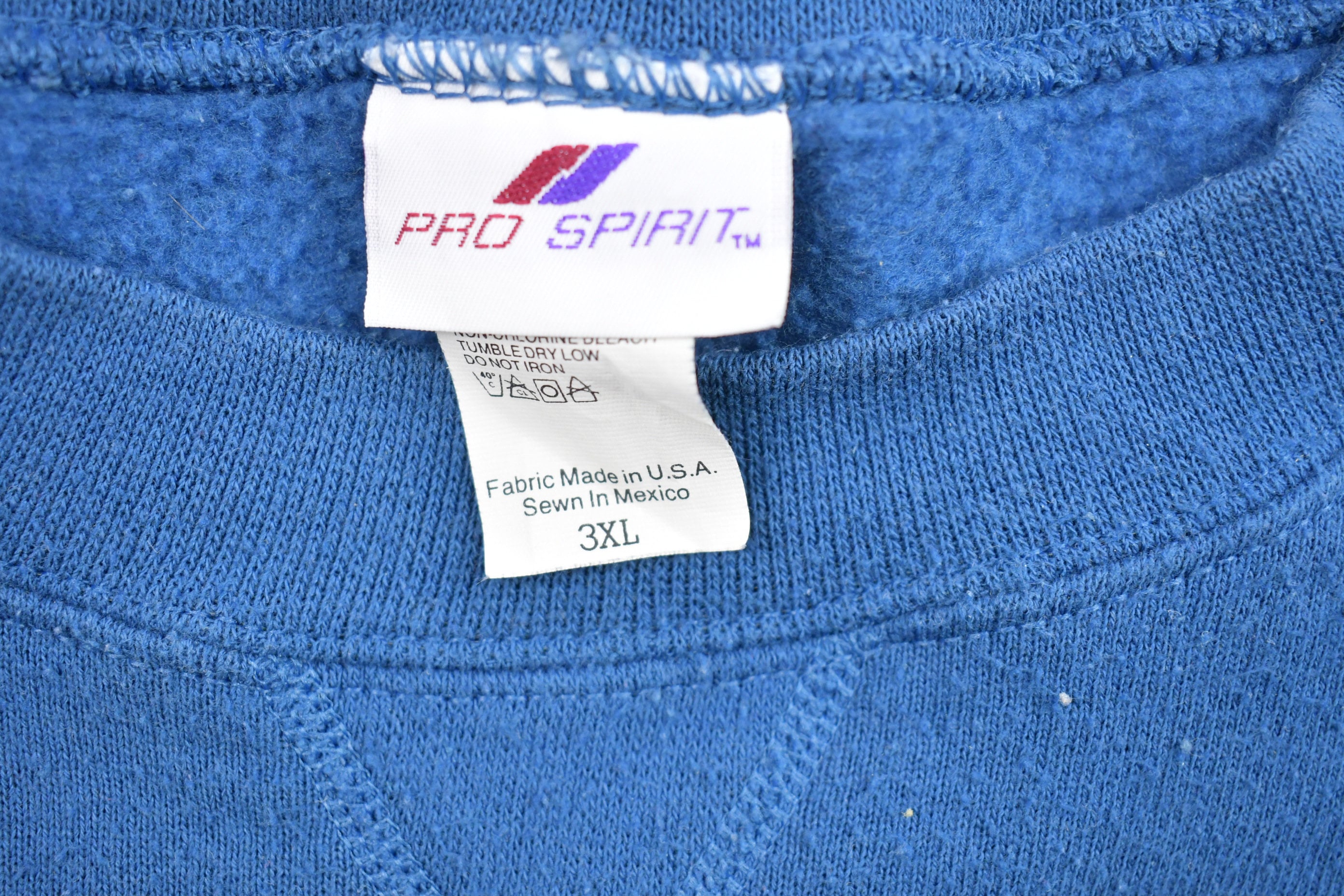 Vintage 1990s Pro Spirit Blank Basic Crewneck Sweatshirt