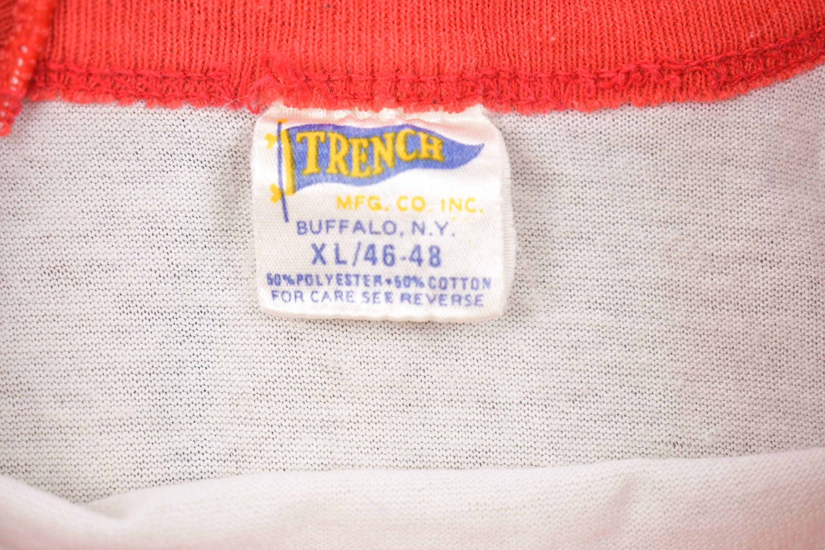 Vintage 1980s St. Louis Cardinals Raglan Trench Graphic Top