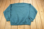 Vintage 1990s Lands End Women's Blank Crewneck Sweatshirt