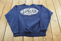 Vintage 1990s Loras College Collegiate Crewneck Sweatshirt Men's L / 90s Fruit of the Loom / NCAA Sweatshirt / Sports / Made In USA