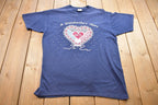 Vintage 1995 A Grandmother's Heart is Filled With Love Jerzees Graphic T-Shirt