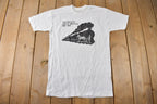 Vintage 1981 Michigan's Great Britton Single Stitch Graphic T Shirt Made In USA