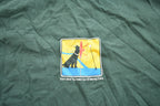 Vintage 1990s Don't Stick Your Head Out Moving Cars T-Shirt