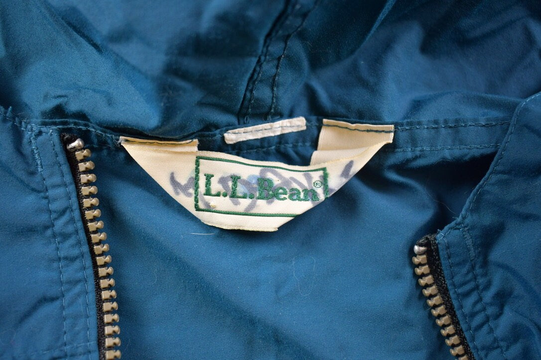 Vintage 1980s LL Bean Quarter Zip Windbreaker