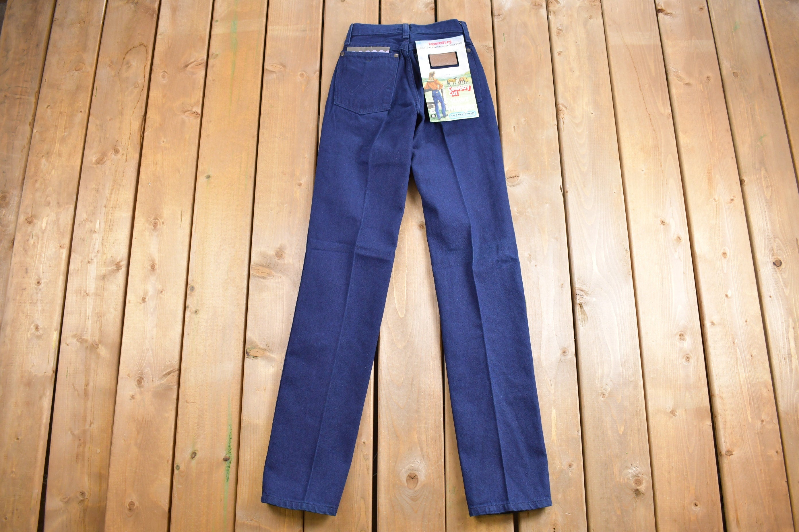 Wrangler Cowboy Cut Deadstock Vintage 1980s Jeans Womens Size 24 x 34