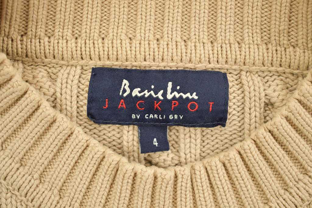 Vintage 1990s 3D Knit Sweater