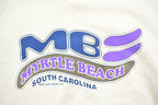 Vintage 1990s Myrtle Beach South Carolina Crewneck Sweatshirt / 90s Crewneck / Souvenir Sweater / Streetwear / Travel And Vacation / 1999