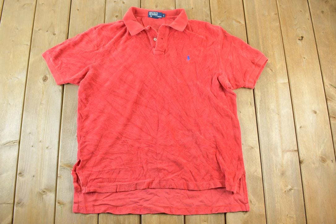 Vintage 1990s Polo Ralph Lauren Quarter Button Shirt