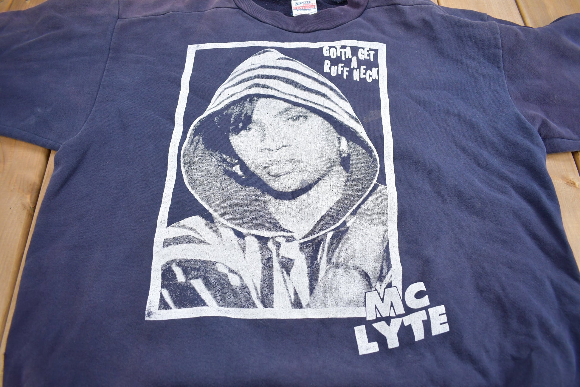 Vintage 1990s MC Lyte Ruff Neck Crewneck Sweatshirt
