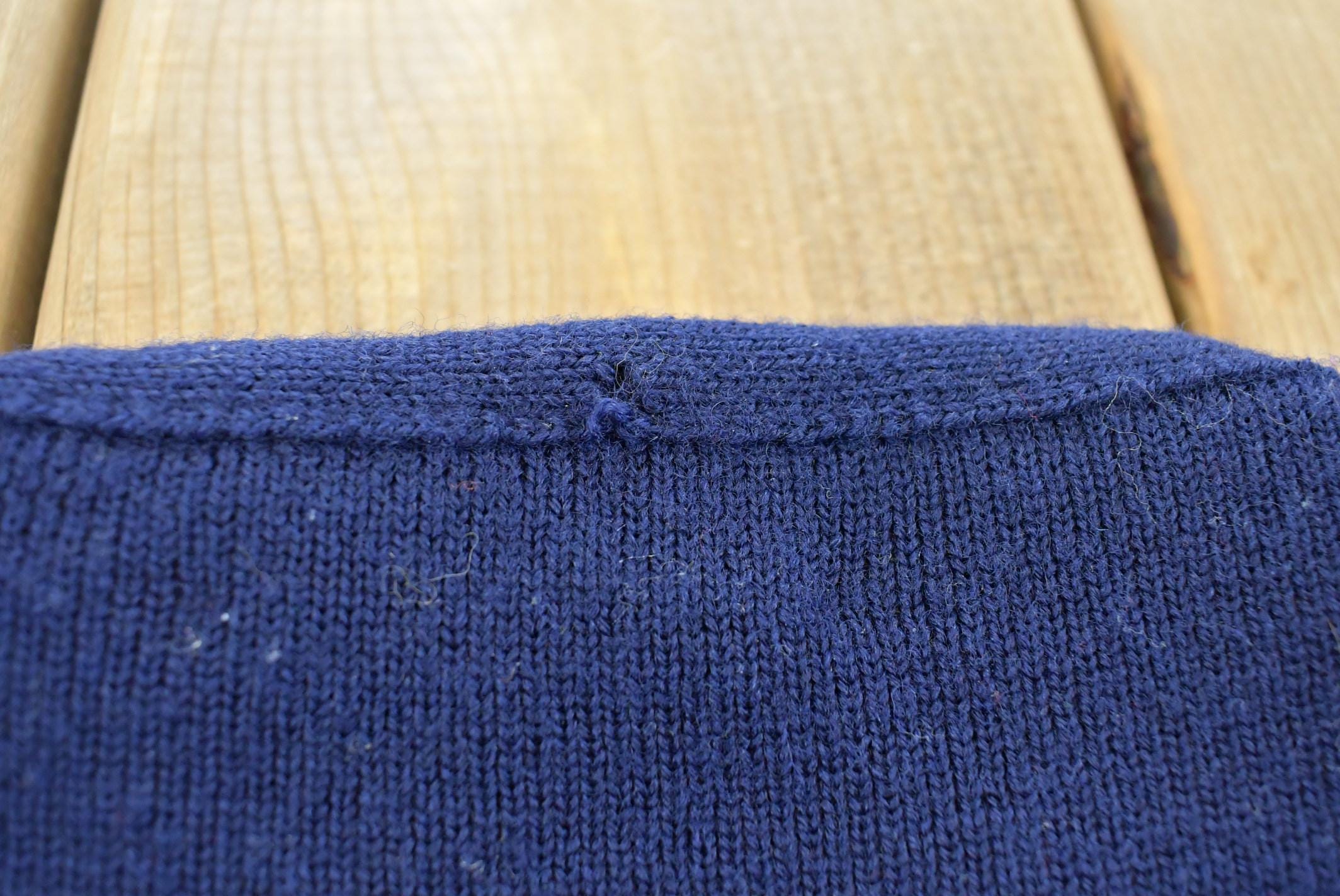 Vintage 1990s Charter Club Farm Wool Knit Cardigan Sweater Women's L