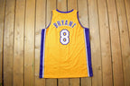 Vintage 2001 Deadstock Kobe Bryant Los Angeles Lakers #8 Nike Team Jersey Size XXL