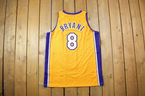 Vintage 2001 Deadstock Kobe Bryant Los Angeles Lakers #8 Nike Team Jersey Size XXL