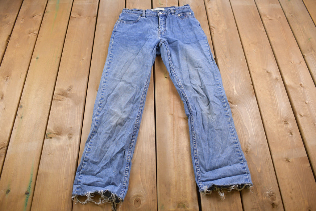 Vintage 1990's Harley Davidson Blue Jeans 28 x 11