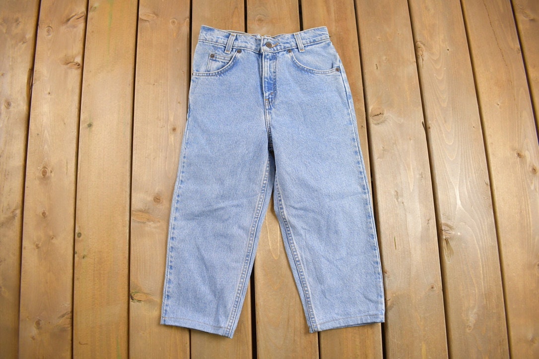 Vintage 1990s Youth Levis Orange Tab Jeans Size 25 x 17