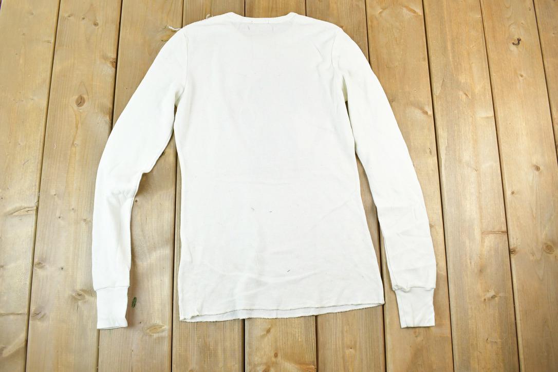 Women Vintage Vigoss Y2K Dj Waffle Knit T-Shirt