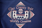 Vintage 1990s Clay County Fair Crewneck Sweatshirt