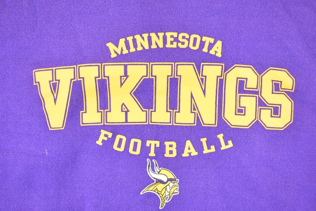 Vintage 1990s Minnesota Vikings NFL Crewneck Sweatshirt Men's XL