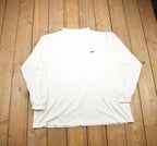 Vintage 1990s Lacoste Embroidered Long Sleeve T Shirt