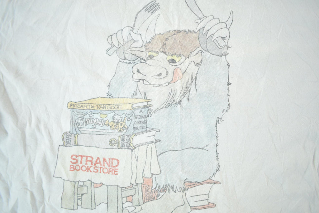 Vintage 1990s Maurice Sendak Author Art Graphic T-Shirt Men's Medium