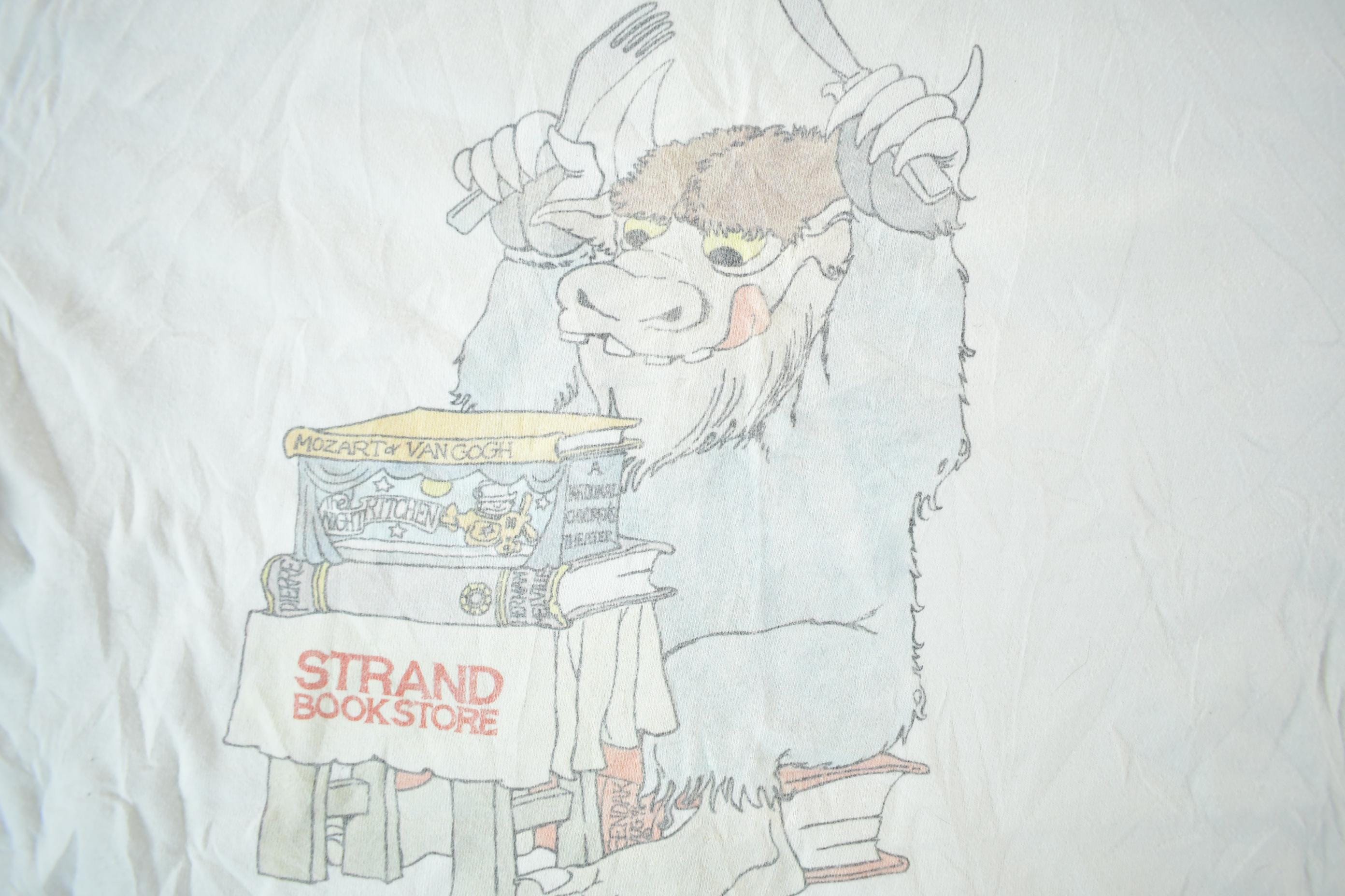 Vintage 1990s Maurice Sendak Author Art Graphic T-Shirt Men's Medium